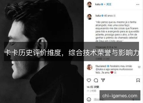 卡卡历史评价维度，综合技术荣誉与影响力